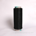 Dope Dyed Twisted Polyester Yarn Black Dope Dyed Black Polyester Yarn (75D/36f Him DDB) Factory